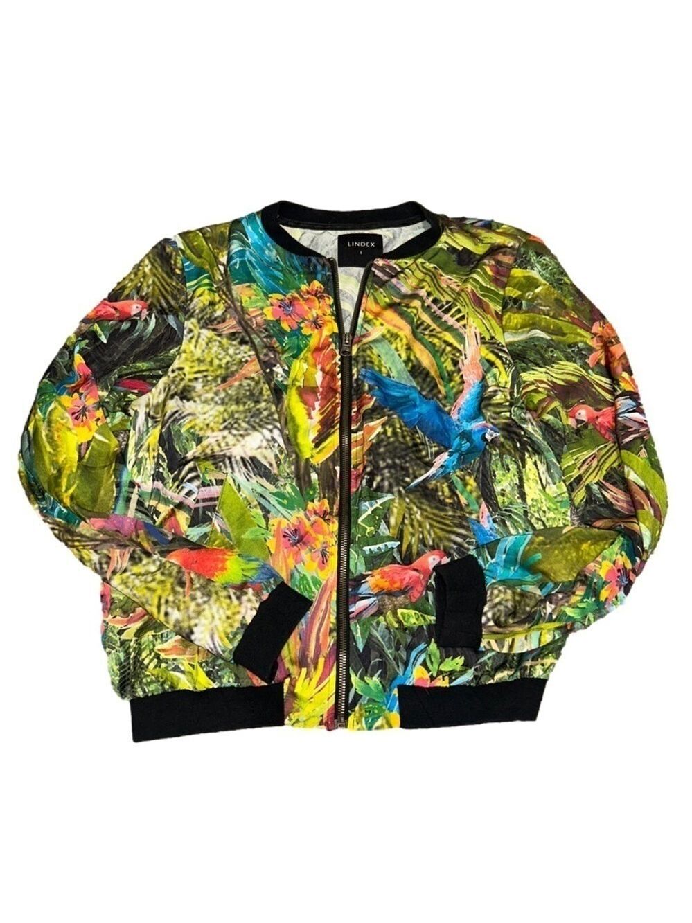Lindex Tropical Parrot Jacket